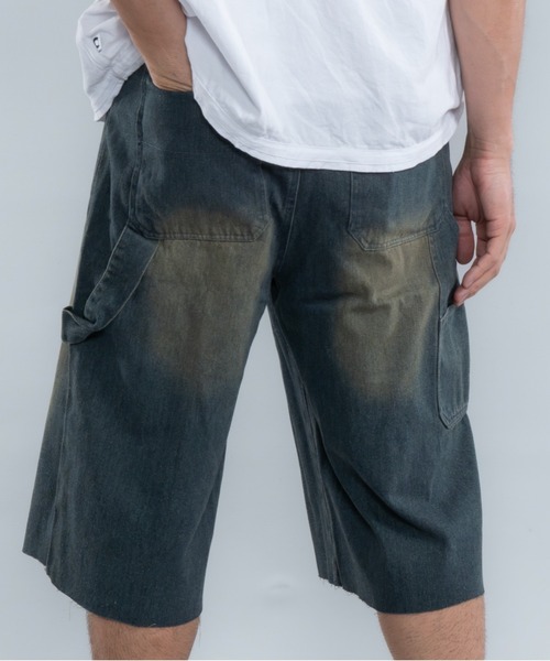 En serio TOKYO（エンソリオトーキョー）の「ペインターショートデニムパンツ（その他パンツ・メンズ・ブルー/ブラック/ネイビー・MEDIUM/LARGE/X-LARGE）」の14枚目の写真