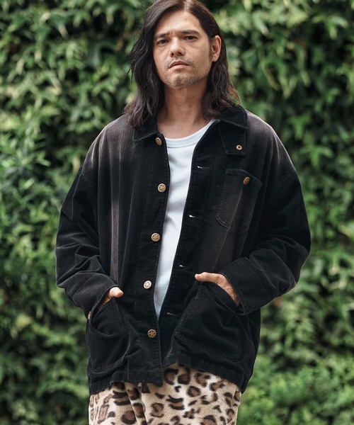 mj10844- Vintage Like Corduroy Short Blouson コーデュロイショート