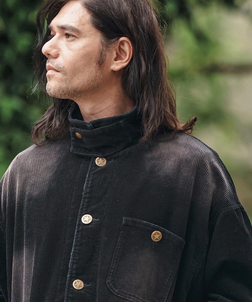 CAMBIO(カンビオ)の「mj10844- Vintage Like Corduroy Short Blouson コーデュロイショートブルゾン(ブルゾン・メンズ・カモフラージュ/レオパード・S/M/L)」の11枚目の写真