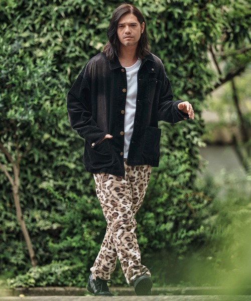 CAMBIO(カンビオ)の「mj10844- Vintage Like Corduroy Short Blouson コーデュロイショートブルゾン(ブルゾン・メンズ・カモフラージュ/レオパード・S/M/L)」の13枚目の写真