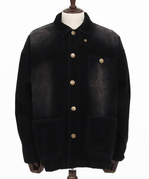 mj10844- Vintage Like Corduroy Short Blouson コーデュロイショート