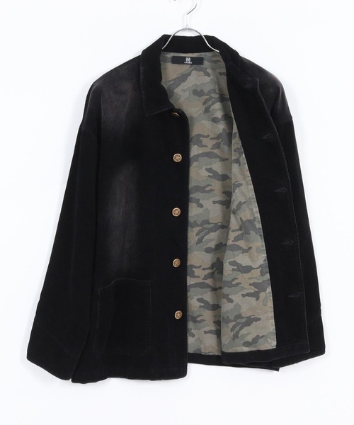 CAMBIO(カンビオ)の「mj10844- Vintage Like Corduroy Short Blouson コーデュロイショートブルゾン(ブルゾン・メンズ・カモフラージュ/レオパード・S/M/L)」の22枚目の写真