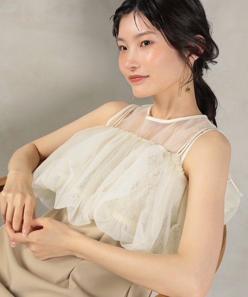 Kana(カナ)の「バルーン マルチウェイ ビスチェ ワンピース 2点セット パーティー デイリー 結婚式 お呼ばれ オケージョン(ドレス・レディース・ライトブルー/ベージュ×ブラック/ベージュ/ブラウン・M)」の20枚目の写真