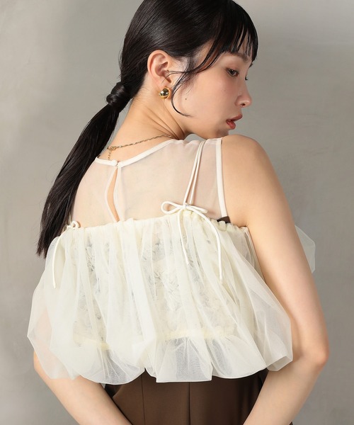 Kana(カナ)の「バルーン マルチウェイ ビスチェ ワンピース 2点セット パーティー デイリー 結婚式 お呼ばれ オケージョン(ドレス・レディース・ライトブルー/ベージュ×ブラック/ベージュ/ブラウン・M)」の13枚目の写真
