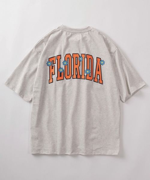 make a ray!(メイク ア レイ!)の「【81】 ワッペンロゴ カレッジデザイン Tシャツ/メンズ/レディース(Tシャツ/カットソー・メンズ・アッシュグレー/チャコールグレー/ブラック系その他/ブラック/ホワイト/ホワイト系その他/オートミール/ダークグレー・M/L/XL)」の10枚目の写真