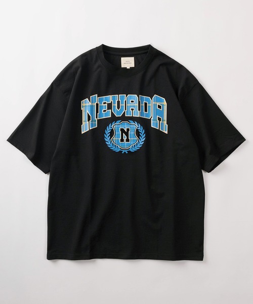 make a ray!(メイク ア レイ!)の「【81】 ワッペンロゴ カレッジデザイン Tシャツ/メンズ/レディース(Tシャツ/カットソー・メンズ・アッシュグレー/チャコールグレー/ブラック系その他/ブラック/ホワイト/ホワイト系その他/オートミール/ダークグレー・M/L/XL)」の11枚目の写真