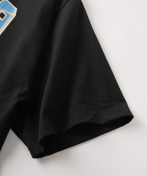 make a ray!(メイク ア レイ!)の「【81】 ワッペンロゴ カレッジデザイン Tシャツ/メンズ/レディース(Tシャツ/カットソー・メンズ・アッシュグレー/チャコールグレー/ブラック系その他/ブラック/ホワイト/ホワイト系その他/オートミール/ダークグレー・M/L/XL)」の20枚目の写真