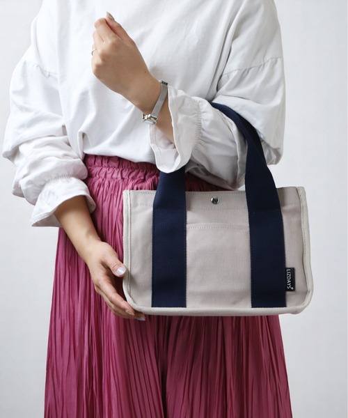 LIZDAYS(リズデイズ)の「LIZDAYS トートバッグ(トートバッグ・レディース・ブラウン系その他/ライトピンク/ライトブラウン/ホワイト系その他/ダークグレー/ネイビー/ブラック系その他・FREE)」の11枚目の写真