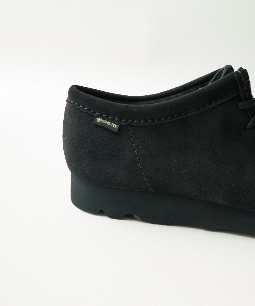 CLARKS/クラークス] ワラビー ゴアテックス ブラックスエード