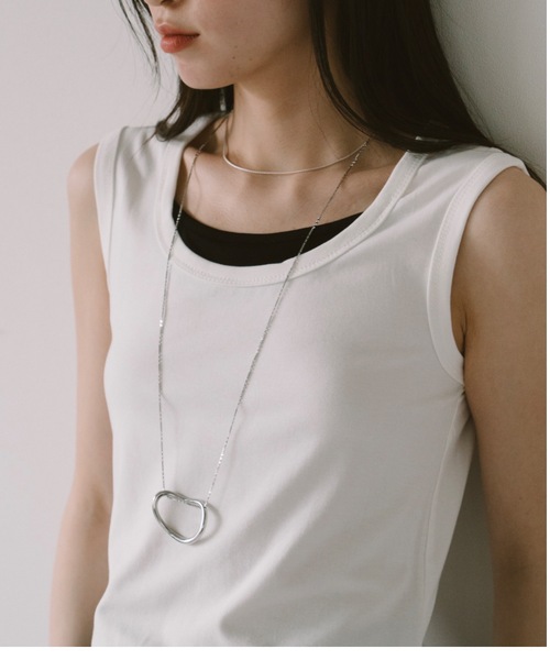 DRWCYS(ドロシーズ)の「レイヤードカットタンクトップ(タンクトップ・レディース・ホワイト/ブラック・FREE)」の20枚目の写真