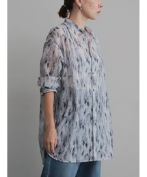 FIL DE FER（フィルデフェール）の「JQグラデPT　ロングシャツ（シャツ/ブラウス）」