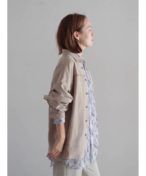 FIL DE FER（フィルデフェール）の「JQグラデPT ロングシャツ（シャツ