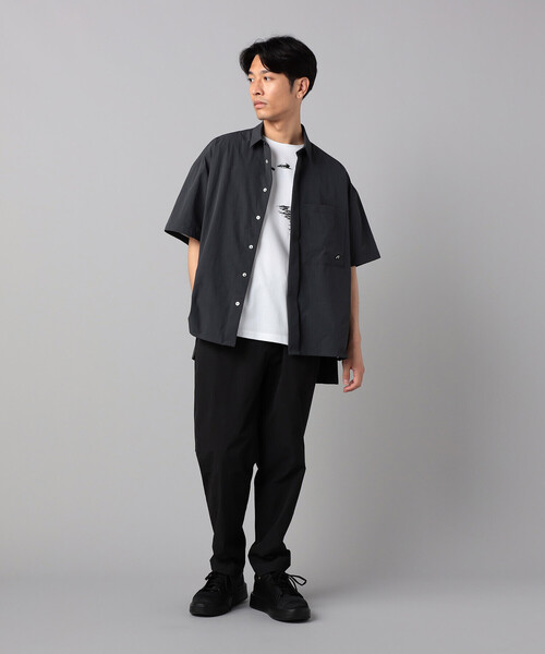 β MEN（ベータメン）の「ストレッチ 半袖シャツ（シャツ/ブラウス・メンズ・ネイビー/カーキ/チャコールグレー・M/L）」の12枚目の写真