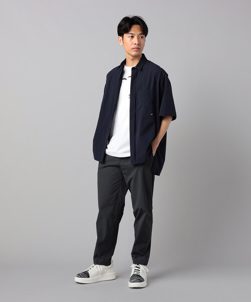 β MEN（ベータメン）の「ストレッチ 半袖シャツ（シャツ/ブラウス・メンズ・ネイビー/カーキ/チャコールグレー・M/L）」の15枚目の写真
