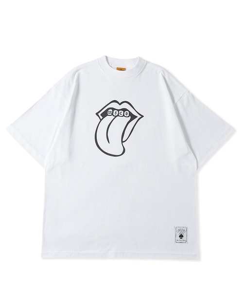 MFC STORE(エムエフシーストア)の「MFC STORE ORIGINAL N.A.C TONGUE S/S TEE(Tシャツ/カットソー・メンズ・ホワイト/ブラック・M/L/XL)」の1枚目の写真