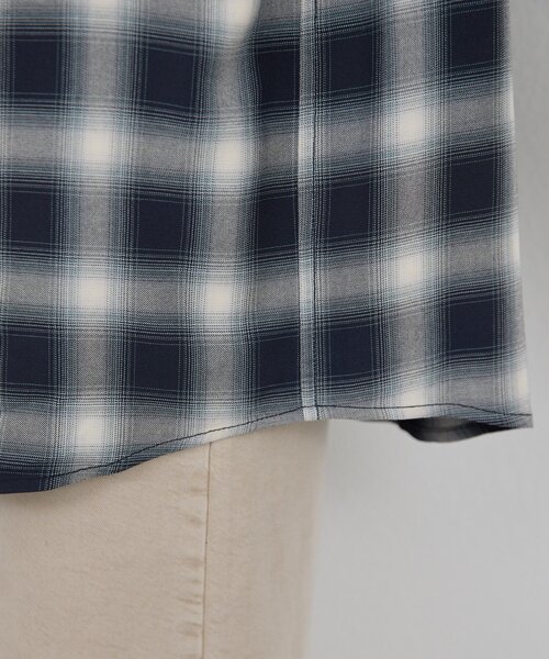 オンブレチェックシャツ（シャツ/ブラウス）｜GALLARDAGALANTE