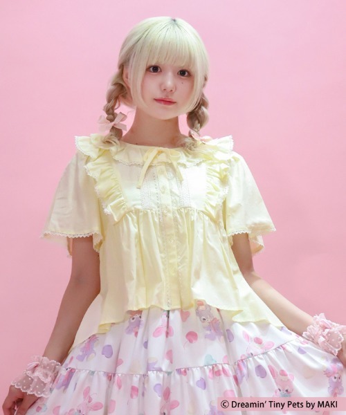 Chalmiere（シャルミエール）の「ネグリジェブラウス（シャツ/ブラウス