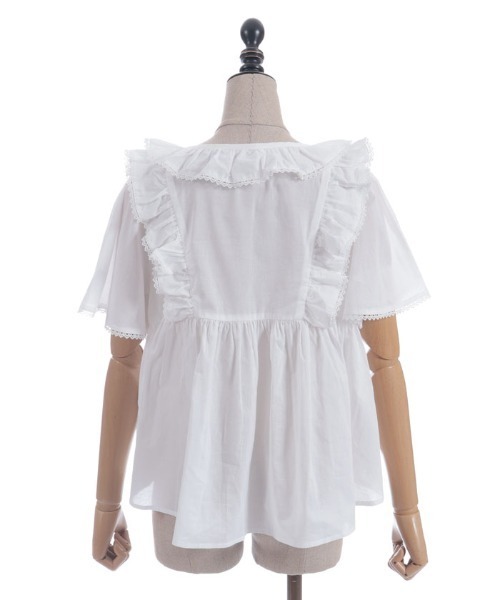 Chalmiere（シャルミエール）の「ネグリジェブラウス（シャツ/ブラウス