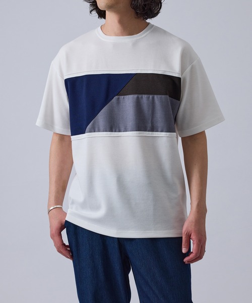  j.n.r.d（ジェー・エヌ・アール・ディー）の「j.n.r.d/アソートパターンTシャツ（Tシャツ/カットソー・メンズ・ホワイト系その他/ホワイト・LL/L/S/M）」の3枚目の写真