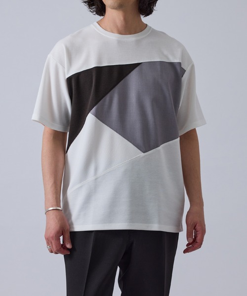  j.n.r.d（ジェー・エヌ・アール・ディー）の「j.n.r.d/アソートパターンTシャツ（Tシャツ/カットソー・メンズ・ホワイト系その他/ホワイト・LL/L/S/M）」の4枚目の写真