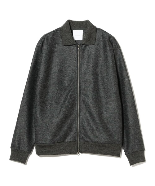 別注】SLOANE / ウールジャージ ジップアップ ポロブルゾン 25AW