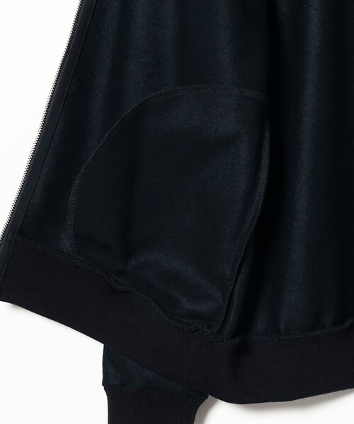 SLOANE(スローン)の「【別注】SLOANE / ウールジャージ ジップアップ ポロブルゾン(ブルゾン・メンズ・チャコールグレー/ネイビー・5/4/3)」の6枚目の写真
