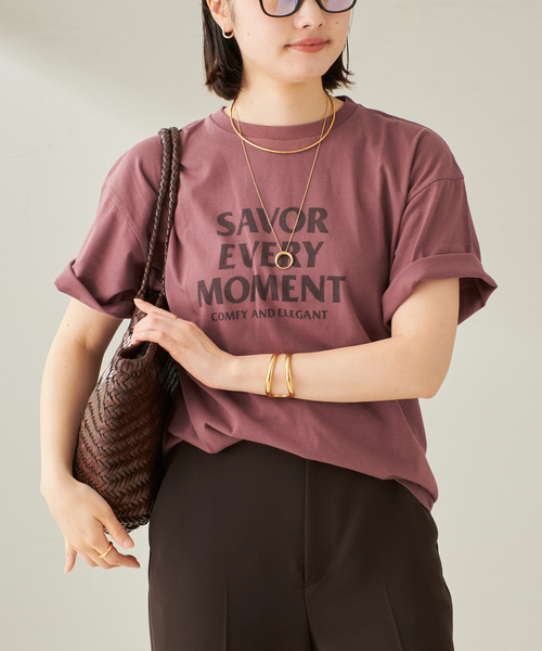 新品　Plage SAVOR EVERY MOMENT Tシャツ ボールド plage｜SAVOR EVERY MOMENT Tシャツ | Rakuten Fashion(楽天