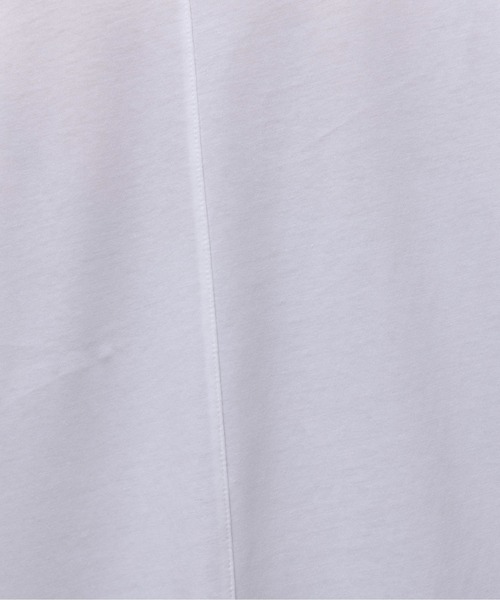 Eimee Law（エイミーロウ）の「テープロゴ エンブロ切替トップス（Tシャツ/カットソー・レディース・ブラウン/オフホワイト/ブラック/グレー・FREE）」の13枚目の写真