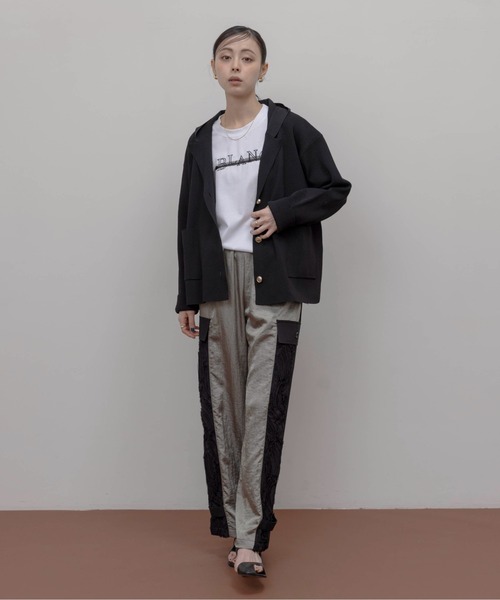 テープロゴ エンブロ切替トップス Eimee Law│Eimee Law & LHELBIE