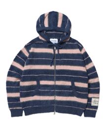 SEQUENZ(V[NGY)́ySEQUENZiV[NGYjzSHAGGY BORDER HOODIE ZIP / {[_[ jbg p[J[ Wbv _uWbv t[fB(jbg/Z[^[)