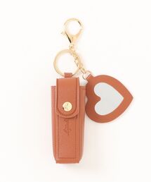 cache cache（カシュ カシュ）の「カシュカシュ cachecache / ハートミラー付きリップケース（チャーム）」