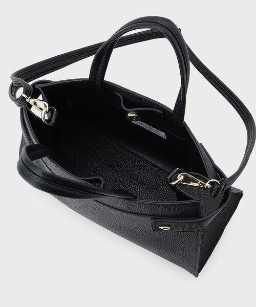 OPAQUE.CLIP（オペークドットクリップ）の「【軽量/2WAY/通勤対応】コメットデザインミドルバッグ（ショルダーバッグ・レディース・アイボリー/ボルドー/ブラック・00）」の12枚目の写真