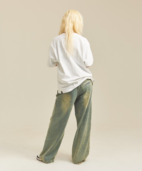 JACKROSE（ジャックローズ）の「B-TRS-Lips&Tongue　TOUR TEE（Tシャツ/カットソー・メンズ・ホワイト/チャコール・M/L）」の18枚目の写真