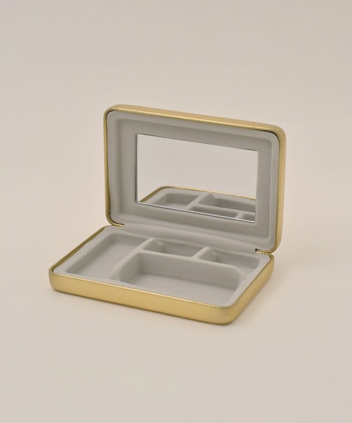 LAZY SUSAN(レイジースーザン)の「マルチJケースPN2 コンパクトミラーL(ポーチ・レディース・ゴールド/シルバー・FREE)」の6枚目の写真