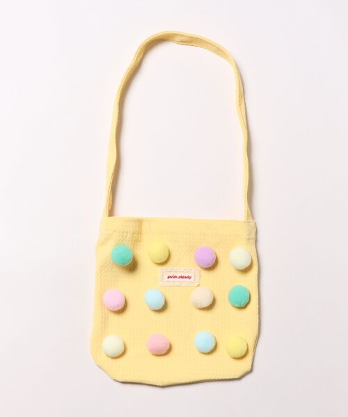 aimoha(アイモハ)の「【-aimoha-KIDS-】キッズ カラフルぽんぽんショルダーバッグ(ショルダーバッグ・キッズ・ベージュ/イエロー/ブルー・FREE)」の9枚目の写真