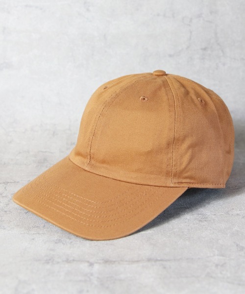 newhattan（ニューハッタン）の「NEWHATTAN STONE WASHED CAP（キャップ・メンズ・ライム/グレー/レッド/オリーブ/カーキ/ワイン/チャコール/ネイビー/ホワイト/ブラウン系その他/ブラック/ゴールド/ラベンダー/パープル/ロイヤルブルー/ダークグリーン/オレンジ系その他・FREE）」の5枚目の写真