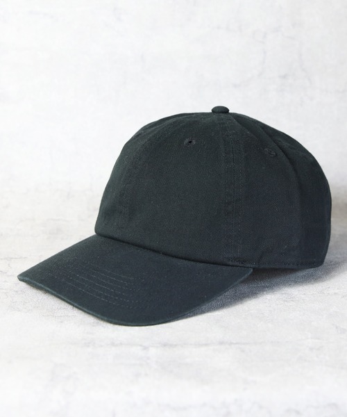 newhattan（ニューハッタン）の「NEWHATTAN STONE WASHED CAP（キャップ・メンズ・ライム/グレー/レッド/オリーブ/カーキ/ワイン/チャコール/ネイビー/ホワイト/ブラウン系その他/ブラック/ゴールド/ラベンダー/パープル/ロイヤルブルー/ダークグリーン/オレンジ系その他・FREE）」の3枚目の写真