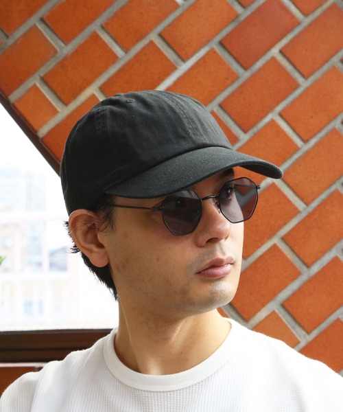 newhattan（ニューハッタン）の「NEWHATTAN STONE WASHED CAP（キャップ・メンズ・ライム/グレー/レッド/オリーブ/カーキ/ワイン/チャコール/ネイビー/ホワイト/ブラウン系その他/ブラック/ゴールド/ラベンダー/パープル/ロイヤルブルー/ダークグリーン/オレンジ系その他・FREE）」の22枚目の写真
