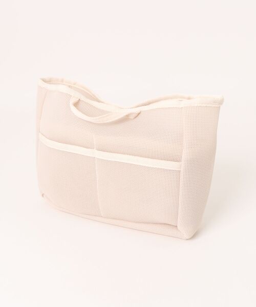 EARTH MADE(アースメイド)の「TOTE +INNER MESH 2WAY SHOULDER /取外し可/2SET(トートバッグ・レディース・グレー/ブラック/イエロー・FREE)」の13枚目の写真