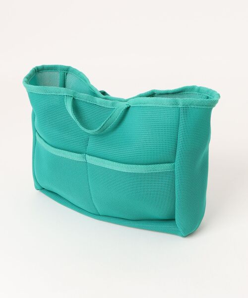 EARTH MADE(アースメイド)の「TOTE +INNER MESH 2WAY SHOULDER /取外し可/2SET(トートバッグ・レディース・グレー/ブラック/イエロー・FREE)」の17枚目の写真