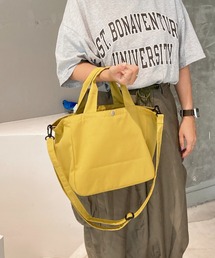 EARTH MADE | TOTE +INNER MESH 2WAY SHOULDER /取外し可/2SET(トートバッグ)