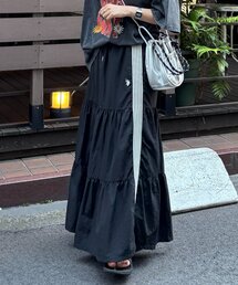 U.S. POLO ASSN. | ナイロンティアードスカート(スカート)