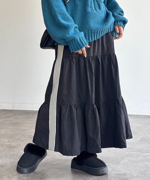 U.S. POLO ASSN. 】ティアードスカート（スカート）｜U.S. POLO ASSN