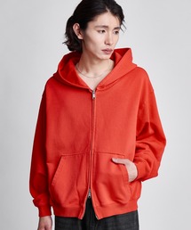 SINSS（シンス）の「Heavy weight double zip hoodie   ヘビーウェイトダブルジップフーディー (短丈)（パーカー）」