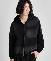 SINSS（シンス）の「Heavy weight double zip hoodie   ヘビーウェイトダブルジップフーディー (短丈)（パーカー）」