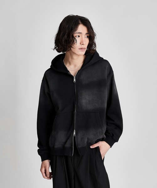 SINSS（シンス）の「Heavy weight double zip hoodie / ヘビーウェイト