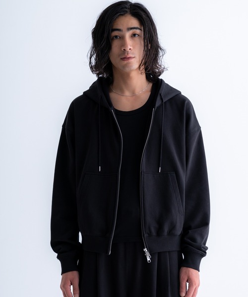 Heavy weight double zip hoodie / ヘビーウェイトダブルジップ