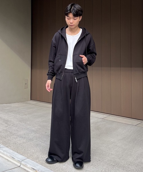 Heavy weight double zip hoodie / ヘビーウェイトダブルジップ