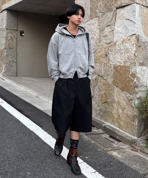 ダフィ Heavy weight double zip hoodie / ヘビーウェイトダブルジップ