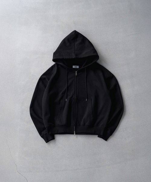 トップス SECRET Double Zip Hoodie Black Size:S S Double Zip Through Hoodie – Good as Gold Store